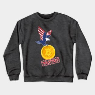 Bitcoin ban Crewneck Sweatshirt